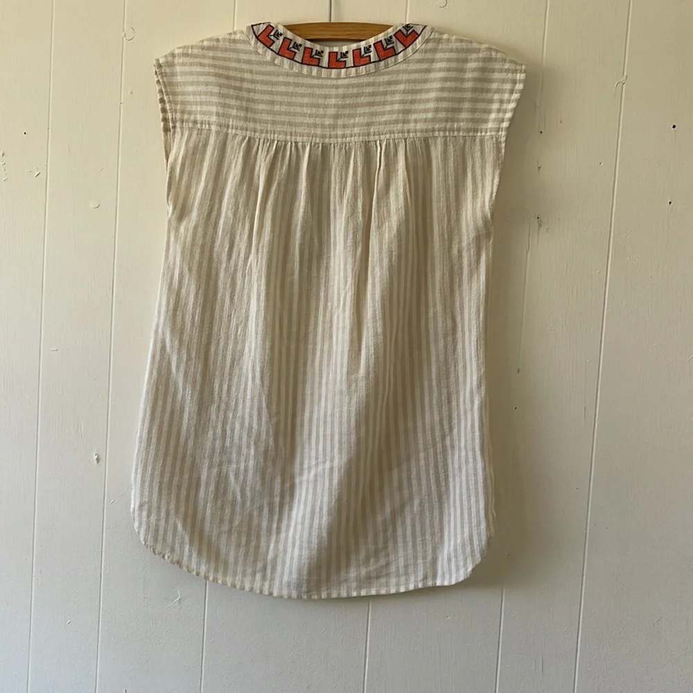 Madewell Belize Embroidered Swim Cover Up Tunic S Small - Picture 6 of 6